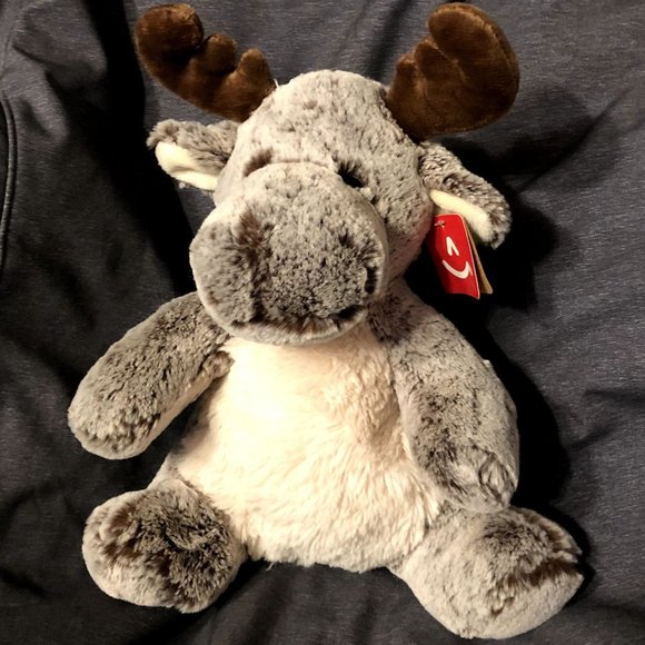 New Aurora 12" Sweet & Softer Milo the Moose Stuffed Animal ~ Soft Plush Toy - Picture 6 of 6